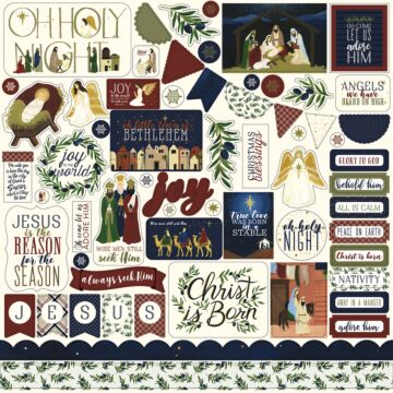 Echo Park - Oh Holy Night Element Sticker