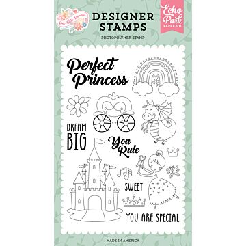 Echo Park Clear Stamp, Our Little Princess - Perfect Princess