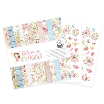 P13 12X12 Paper Pad, Believe in Fairies