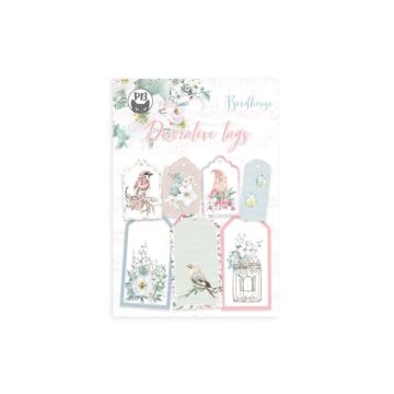 P13 Tag Set, Birdhouse 03
