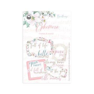P13 Ephemera, Frames and Words - Birdhouse
