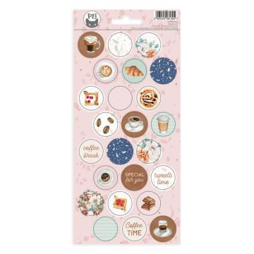 P13 Sticker Sheet, Coffee Break 03