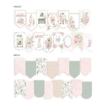 P13 Die Cut Garland, Let Your Creativity Bloom