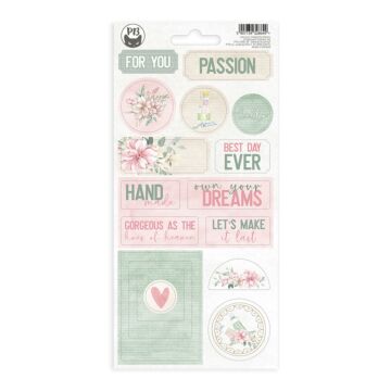 P13 Chipboard Sticker Sheet, Let Your Creativity Bloom 02