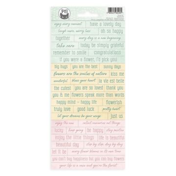 P13 Sticker Sheet, Flowerish 01