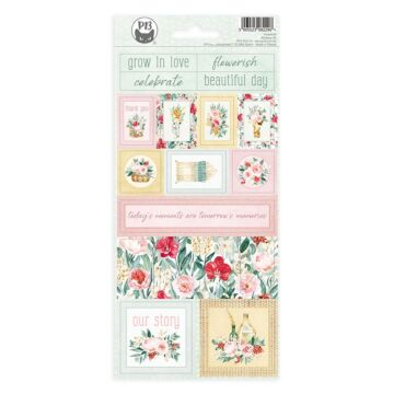 P13 Sticker Sheet, Flowerish 02