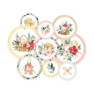 P13 Tag Set, Flowerish 01 (9pc)