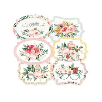 P13 Tag Set, Flowerish 04 (6pc)