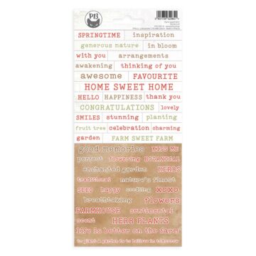 P13 Sticker Sheet, Farm Sweet Farm 01