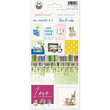 P13 Sticker Sheet, The Garden of Books 02