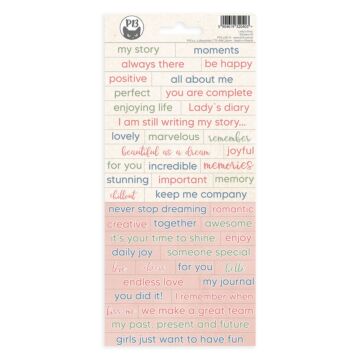P13 Sticker Sheet, Lady's Diary 01
