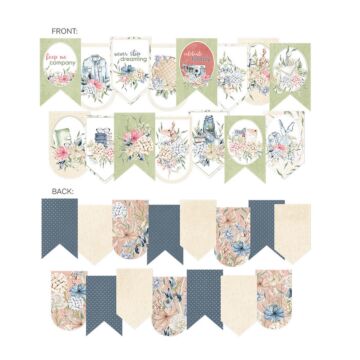 P13 Die Cut Garland, Lady's Diary