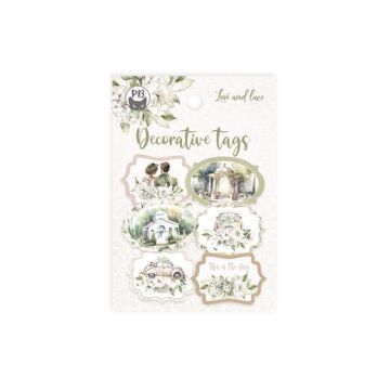 P13 Tag Set, Love and Lace 04 (6pc)