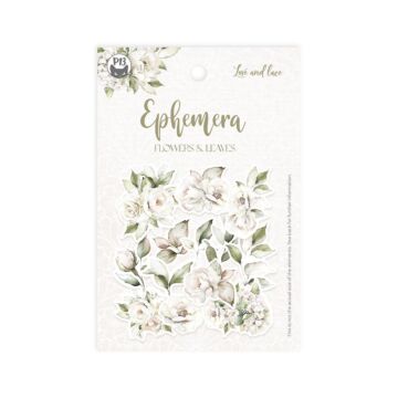 P13 Ephemera, Love and Lace - Flowers and Leaves (13pc)