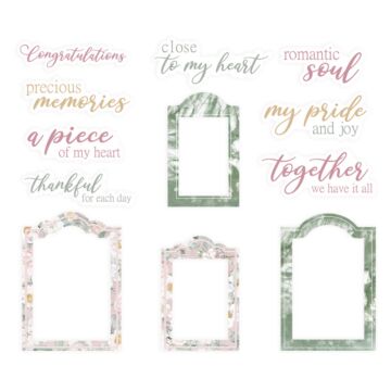 P13 Ephemera, Frames & Words - Precious