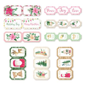 P13 Ephemera, Tickets - Santa's Workshop (9pc)
