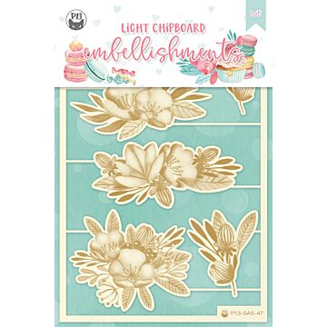 P13 Chipboard Embellishments, Sugar and Spice 04