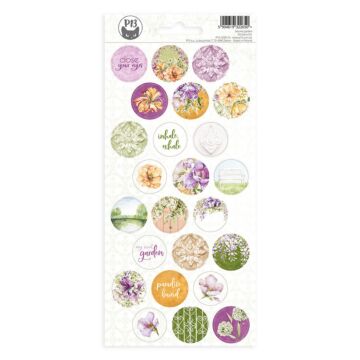P13 Sticker Sheet, Secret Garden 03