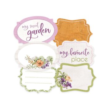 P13 Tag Set, Secret Garden 04 (6pc)