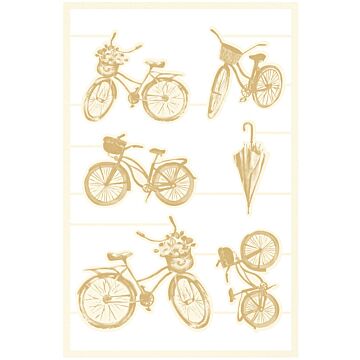 P13 Chipboard Embellishments, The Four Seasons - Spring 03 (9pcs)