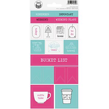 P13 Journal Sticker Sheet, 17