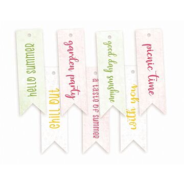 P13 Decorative Tags, The Four Seasons - Summer 02