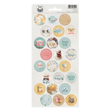 P13 Sticker Sheet, Travel Journal 03