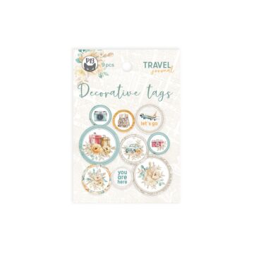 P13 Tag Set, Travel Journal 01 (9pc)