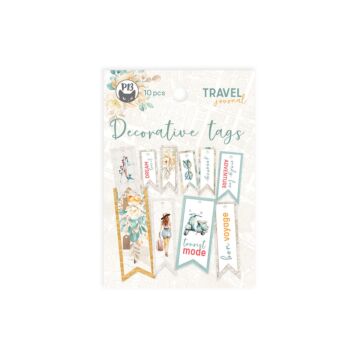 P13 Tag Set, Travel Journal 02 (10pc)