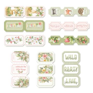P13 Ephemera, Tickets - Woodland Cuties (9pc)