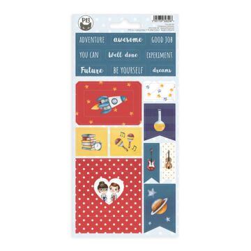 P13 Chipboard Sticker Sheet, You Can Be Anything 01