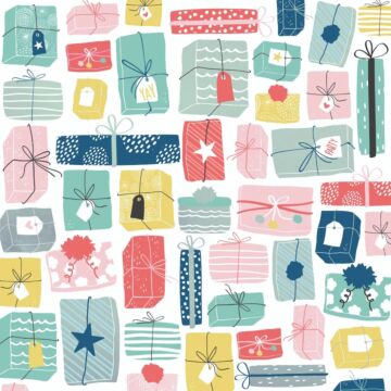 Kaisercraft 12X12 Patterned Paper, Oh Happy Day! - Wrapped Up