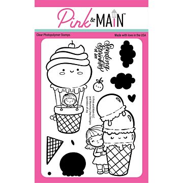 Pink & Main Clear Stamp, Sprinkles of Joy