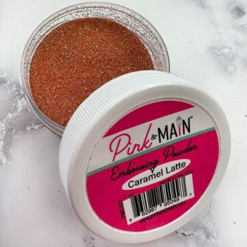 Pink & Main Embossing Powder, Caramel Latte