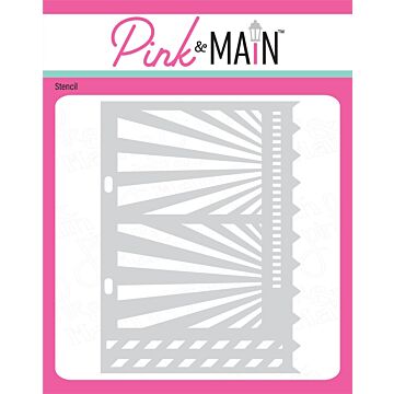 Pink & Main Stencil, Sunshine Layers