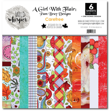Wild Whisper - PAM BRAY CAREFREE - 12X12 PAPER PACK