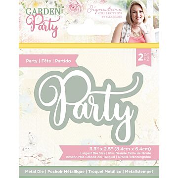 Crafter's Companion - Sara Signature Garden Party Die - Party