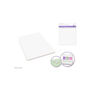 MINI - 3D Pop Dots:  5mm  Round x576 Dual-Adhesive Foam Mount