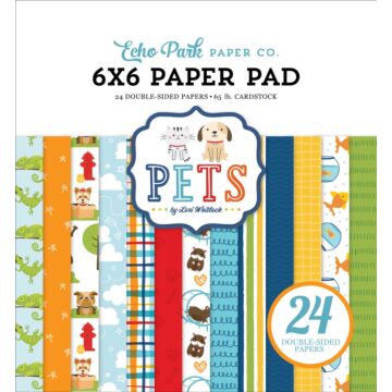 Echo Park Pets 6x6 Paper Pad