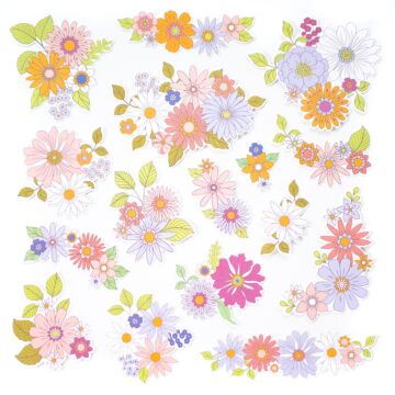 Pinkfresh Studio Ephemera, Fancy Floral