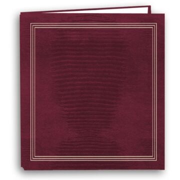 Pioneer Photo Albums 8.5X11 3-Ring Scrapbook, Burgundy