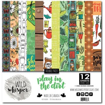 Wild Whisper - PLAY IN THE DIRT - DOUBLE 12X12 PAPER PACK