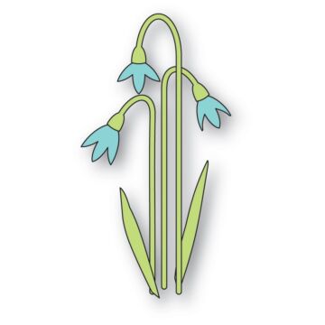 Poppystamps Die, Snowbell Flowers