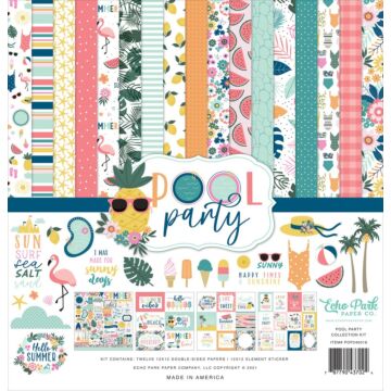 Echo Park Collection Kit 12"x12" Pool Party
