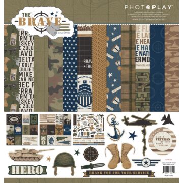 PhotoPlay 12X12 Collection Pack, The Brave