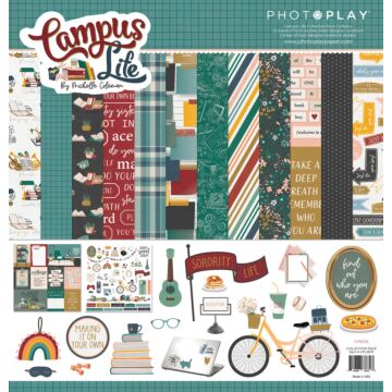 PhotoPlay 12X12 Collection Pack, Campus Life - Girl