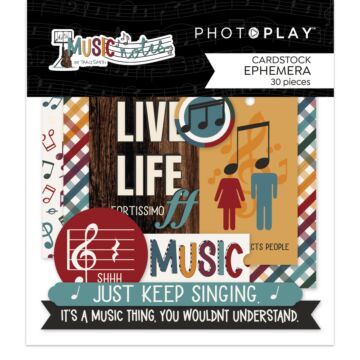 Photo Play Paper Ephemera, Music Notes