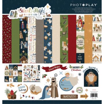 Photo Play Paper 12X12 Collection Pack, Silent Night