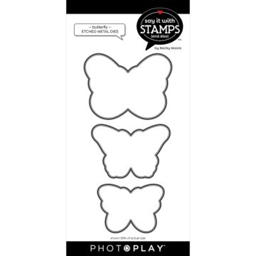 Photo Play Paper Die, Butterfly