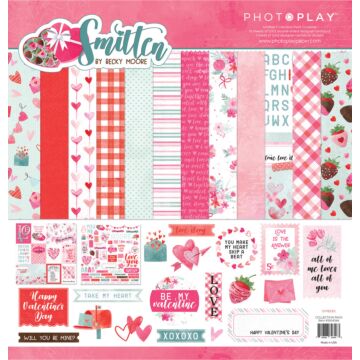 Photo Play Paper 12X12 Collection Pack, Smitten
